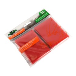 Blackfire Sleeves - Standard Double-Matte Red - 80 Pcs