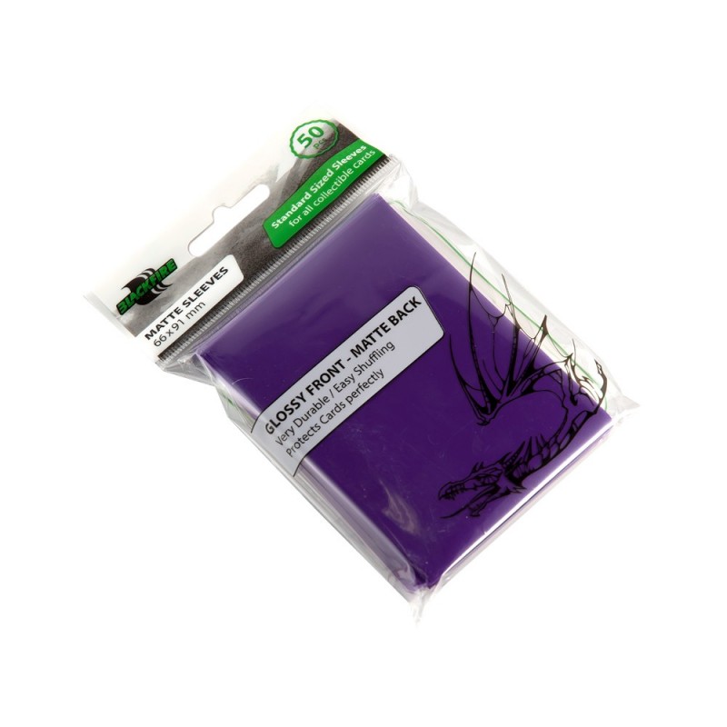 Blackfire Standard Sleeves - Purple - 50 Pcs