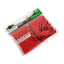 Blackfire Standard Sleeves - Red - 80 Pcs