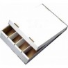 Cardbox / Fold-out Box with Lid for Storage of 4.000 Cards