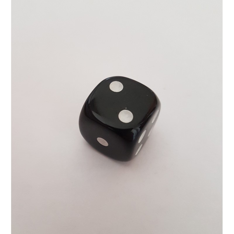 Dado D6 16 mm - Preto
