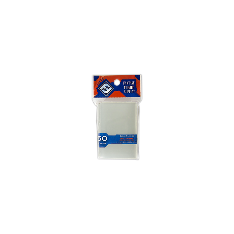 FFG Supply Clear Sleeves - Mini European - 50 Pcs