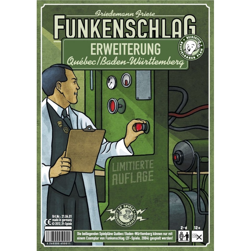 Funkenschlag Erw. 1: Quebec/Baden-Wurttemberg