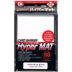 KMC Standard Sleeves - Hyper Mat White (66x91mm) - 80 Pcs