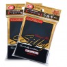 KMC Standard Sleeves - Silky Matte Black (66x91mm) - 50 Pcs