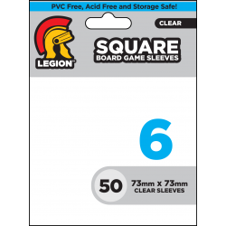 Legion - Board Game Sleeve 6 - Square (73x73mm) - 50 Pcs