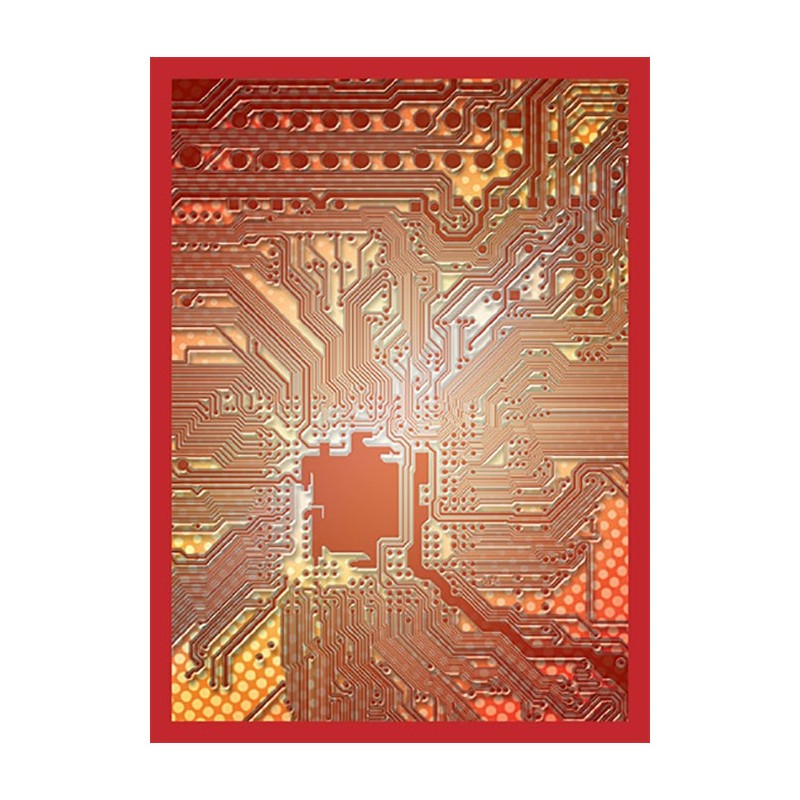 Legion - Standard Sleeves - Circuit - Red (67x92mm) - 50 Pcs