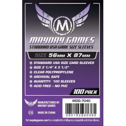 Mayday - Standard USA Card Sleeves (56x87mm) - 100 Pcs