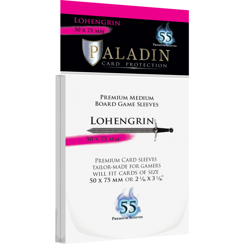 Paladin Sleeves - Lohengrin (50x75mm) - 55 Pcs