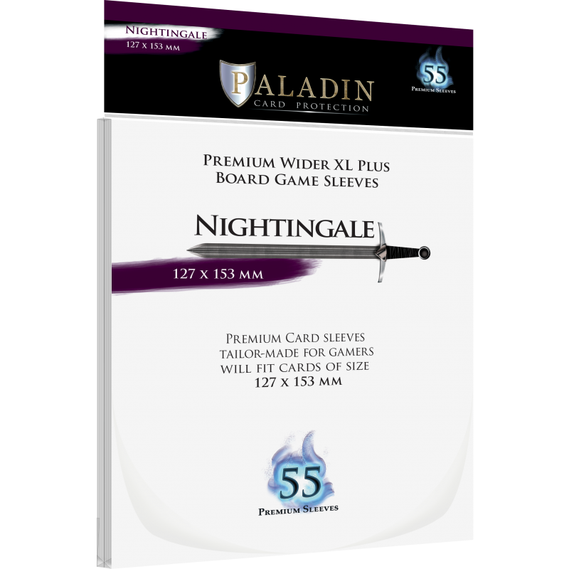 Paladin Sleeves - Nightingale (127x153mm) - 55 Pcs