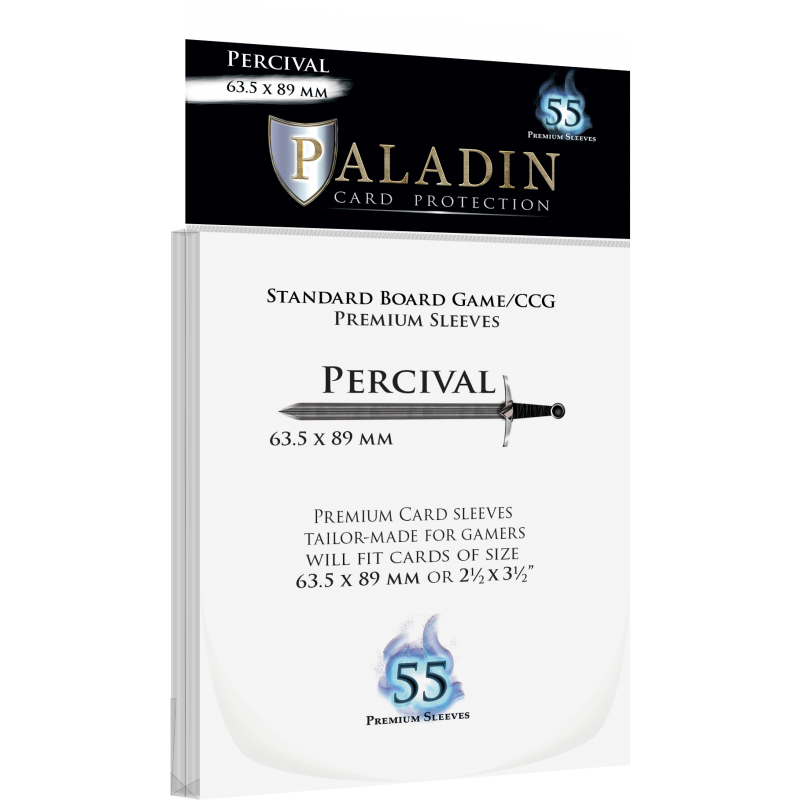 Paladin Sleeves - Percival (63.5x89mm) - 55 Pcs