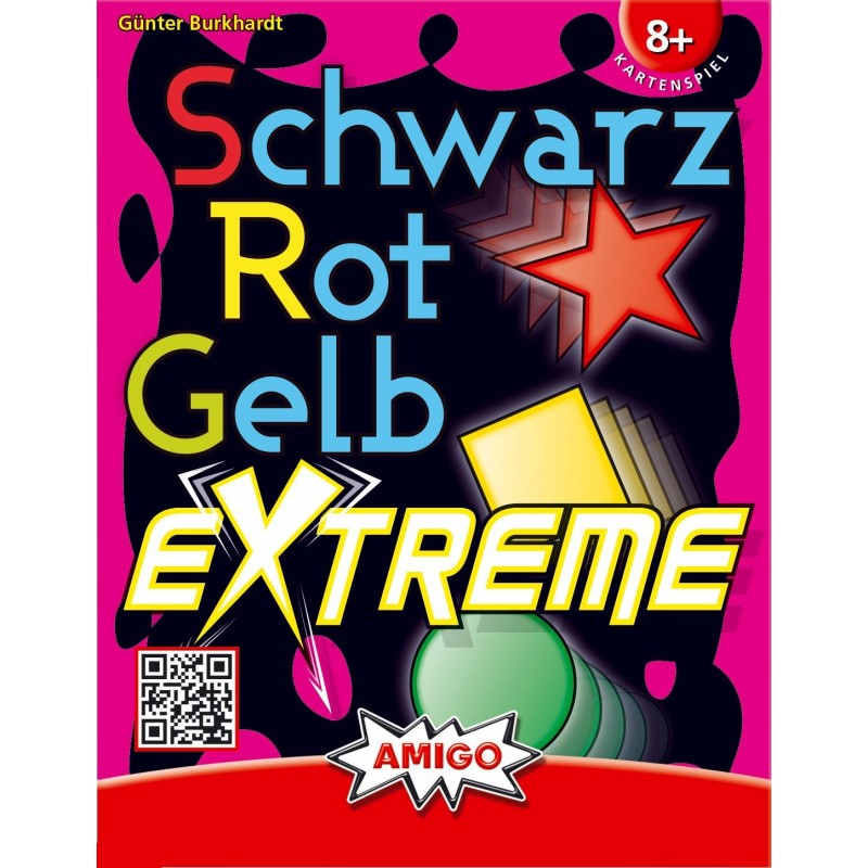 Schwarz Rot Gelb Extreme