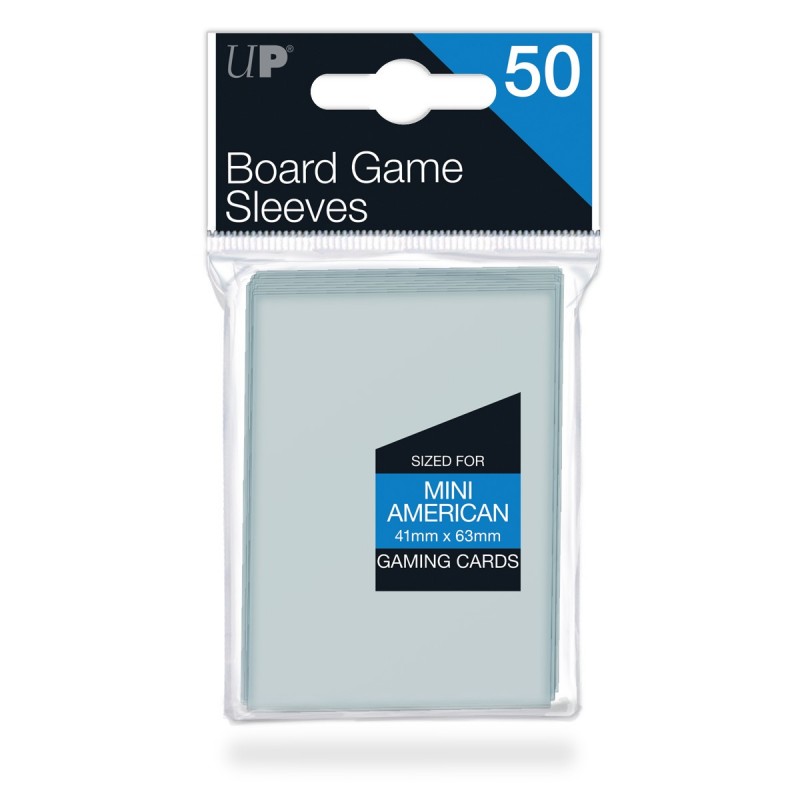 UP - Board Game Sleeves - Mini American (41x63mm) - 50 Pcs