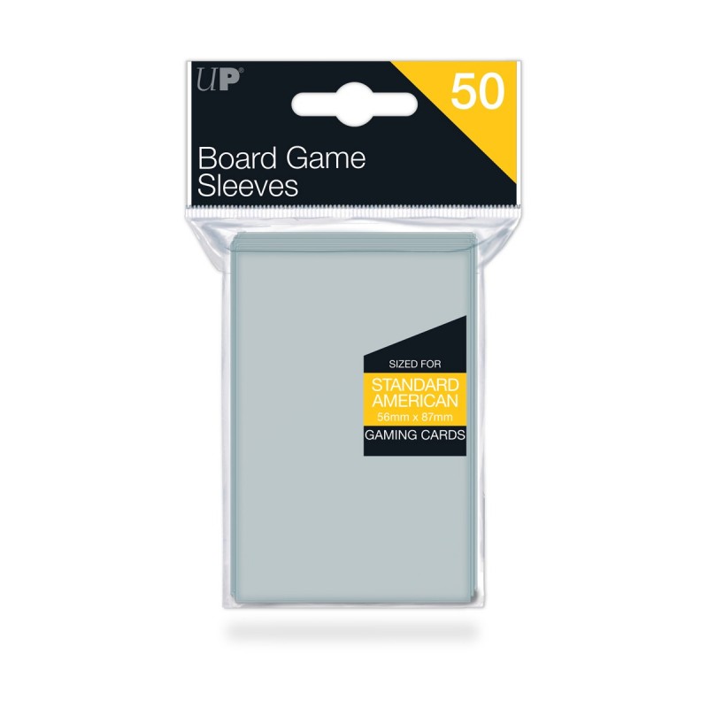 UP - Board Game Sleeves - Standard American (56x87mm) - 50 Pcs