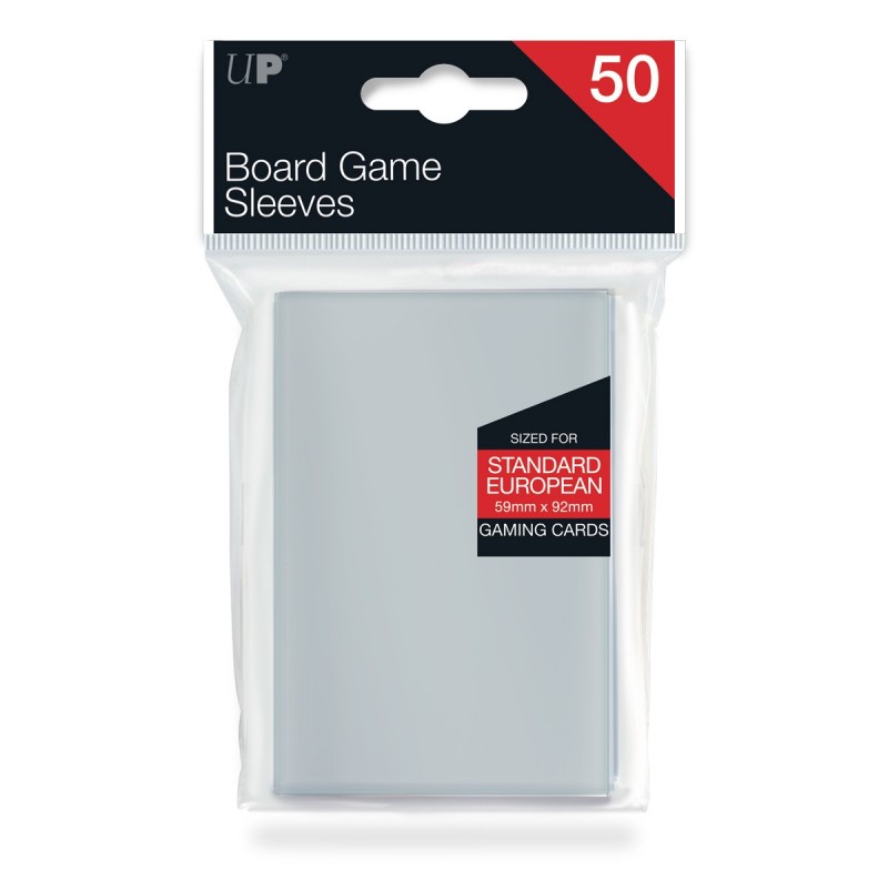 UP - Board Game Sleeves - Standard European (59x92mm) - 50 Pcs