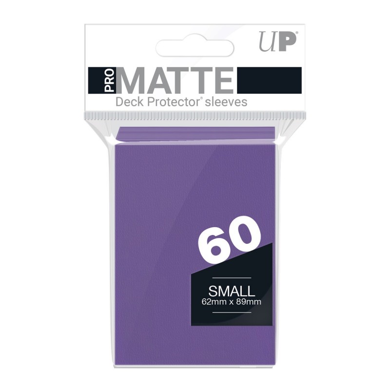 UP - PRO-Matte Sleeves - Small (62x89mm) - Purple - 60 Pcs