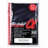 KMC Standard Sleeves - Super Alpha Black (66x91mm) - 80 Pcs