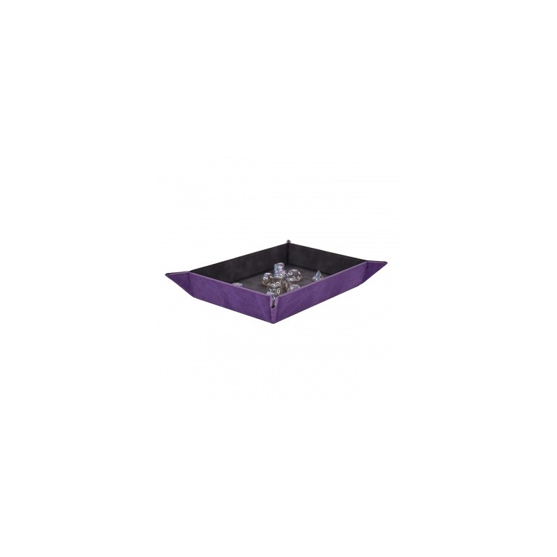 Foldable Dice Rolling Tray - Amethyst