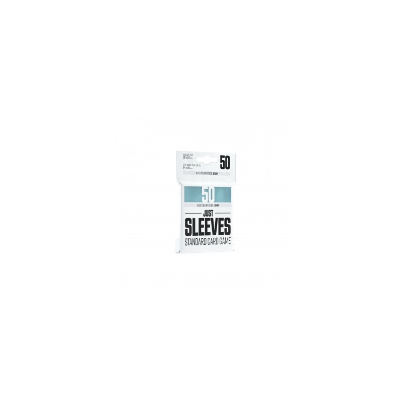 64x90 mm - Just Sleeves, Standard Size Clear, 50 Pcs.