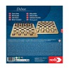 Deluxe Wooden - Chess & Checkers