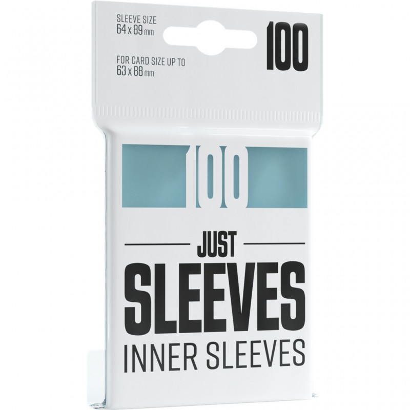 63x88 mm - Just Sleeves, Inner Sleeves, 100 Pcs.