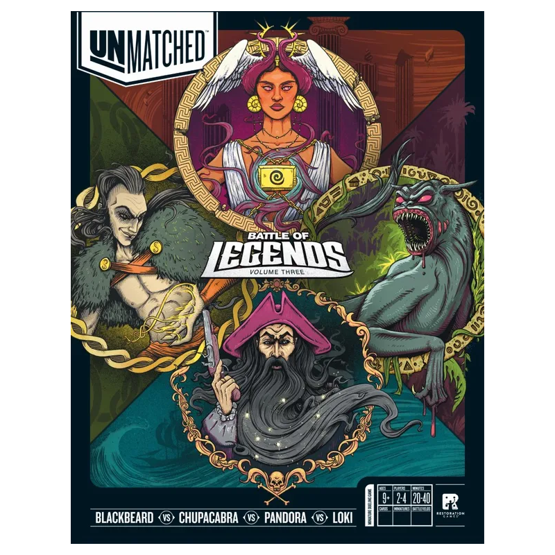 Unmatched: Battle of Legends, Volume Three