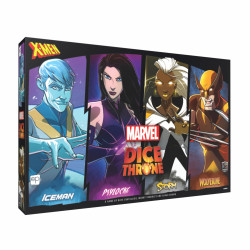 Marvel Dice Throne: Iceman, Psylocke, Storm, Wolverine (Box 1)